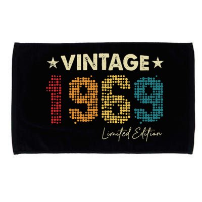 Vintage 1969 Limited Edition 55 Years Old 69th Birthday Microfiber Hand Towel