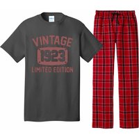 Vintage 1923 Limited Edition 100th Birthday Pajama Set