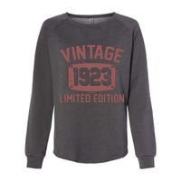 Vintage 1923 Limited Edition 100th Birthday Womens California Wash Sweatshirt