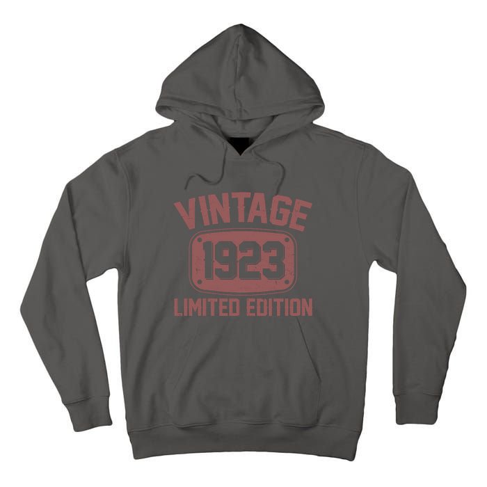 Vintage 1923 Limited Edition 100th Birthday Tall Hoodie