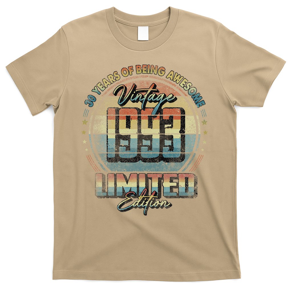 Vintage 1993 Limited Edition 30 Year Old 30th Birthday T-Shirt
