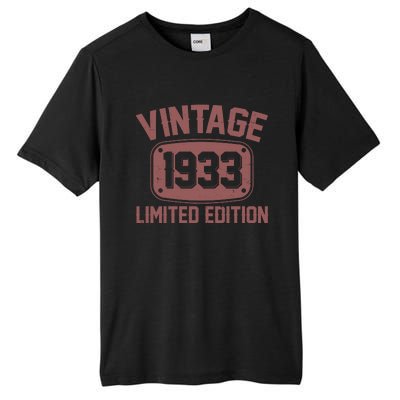 Vintage 1933 Limited Edition 90th Birthday Tall Fusion ChromaSoft Performance T-Shirt