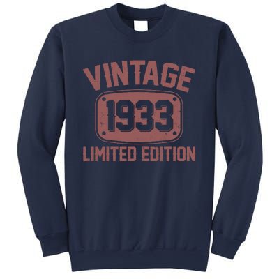 Vintage 1933 Limited Edition 90th Birthday Sweatshirt