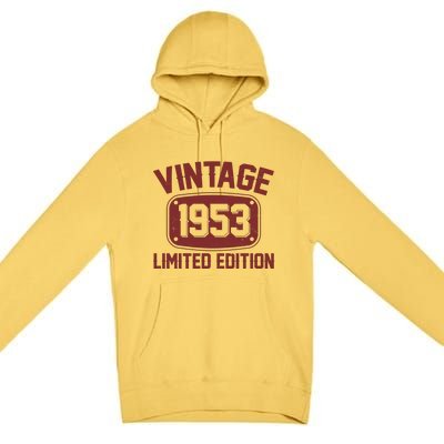 Vintage 1953 Limited Edition 70th Birthday Premium Pullover Hoodie