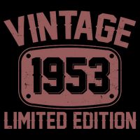 Vintage 1953 Limited Edition 70th Birthday Tie-Dye T-Shirt