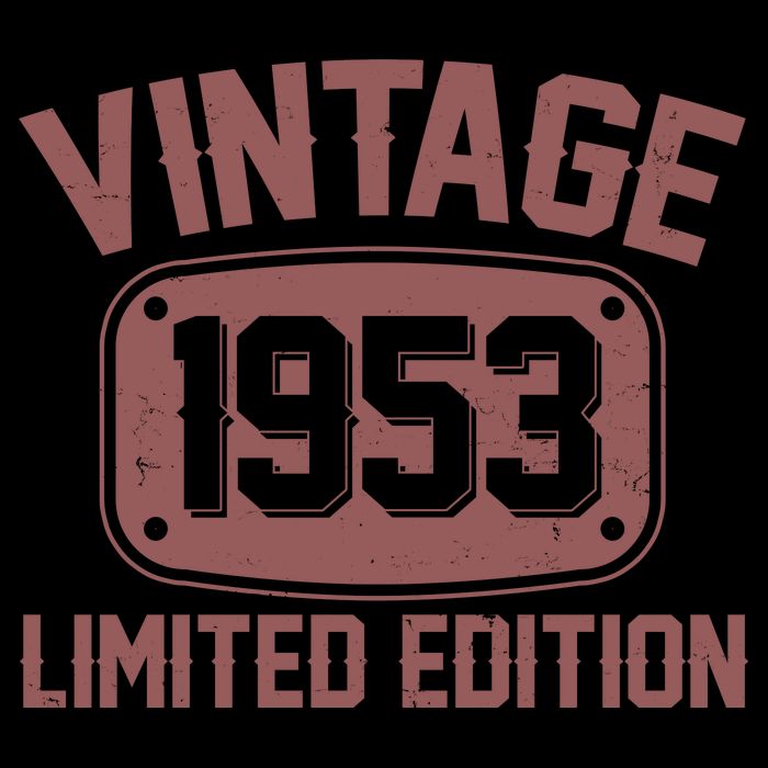 Vintage 1953 Limited Edition 70th Birthday Tie-Dye T-Shirt