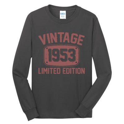 Vintage 1953 Limited Edition 70th Birthday Tall Long Sleeve T-Shirt