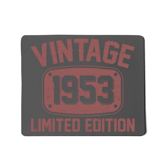 Vintage 1953 Limited Edition 70th Birthday Mousepad