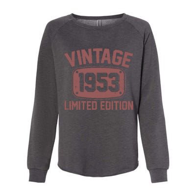 Vintage 1953 Limited Edition 70th Birthday Womens California Wash Sweatshirt