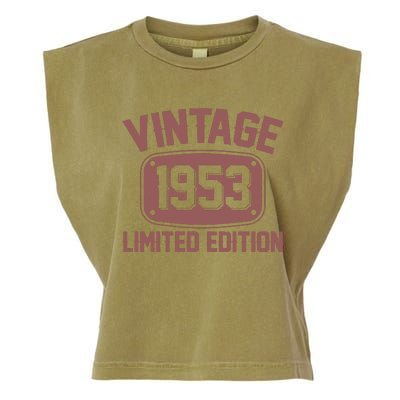 Vintage 1953 Limited Edition 70th Birthday Garment-Dyed Women's Muscle Tee