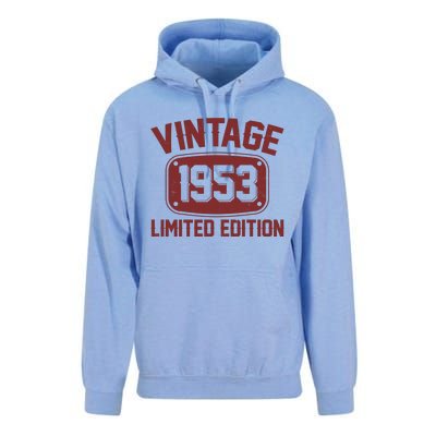 Vintage 1953 Limited Edition 70th Birthday Unisex Surf Hoodie