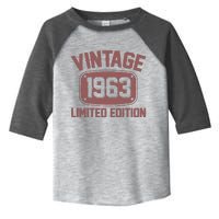 Vintage 1963 Limited Edition 60th Birthday Toddler Fine Jersey T-Shirt