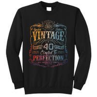 Vintage 1984 Limited Edition 40 Year Old 40th Birthday Sweatshirt