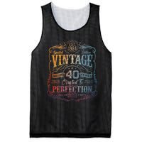 Vintage 1984 Limited Edition 40 Year Old 40th Birthday Mesh Reversible Basketball Jersey Tank