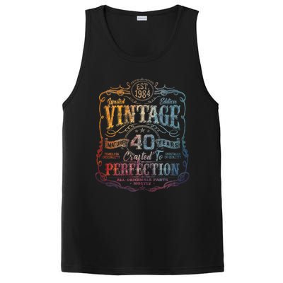 Vintage 1984 Limited Edition 40 Year Old 40th Birthday PosiCharge Competitor Tank