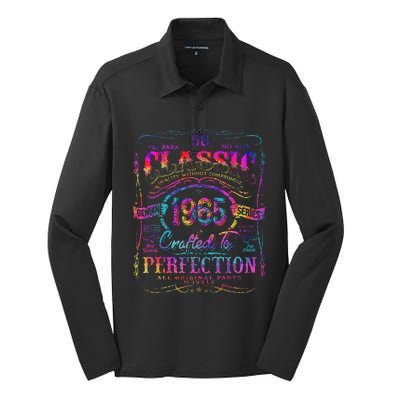 Vintage 1965 Limited Edition 58 Year Old 58th Birthday Love Silk Touch Performance Long Sleeve Polo