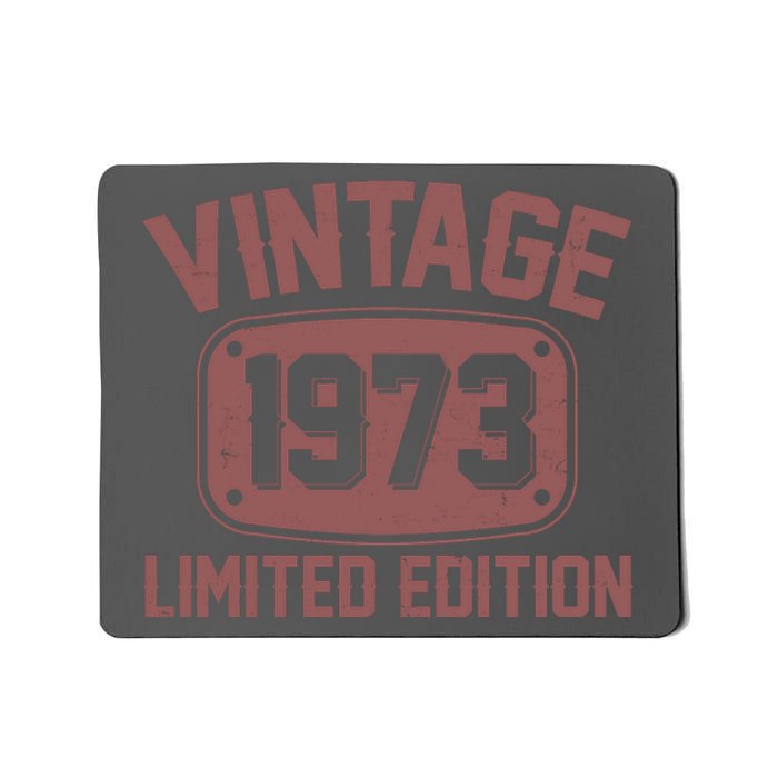 Vintage 1973 Limited Edition 50th Birthday Mousepad