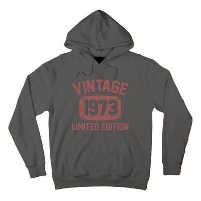 Vintage 1973 Limited Edition 50th Birthday Tall Hoodie