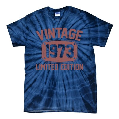 Vintage 1973 Limited Edition 50th Birthday Tie-Dye T-Shirt