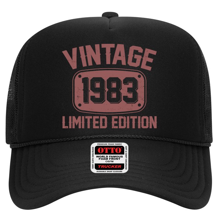 Vintage 1983 Limited Edition 40th Birthday Trucker Hat