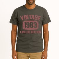Vintage 1983 Limited Edition 40th Birthday Tall T-Shirt