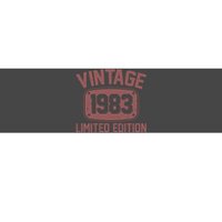 Vintage 1983 Limited Edition 40th Birthday Bumper Sticker