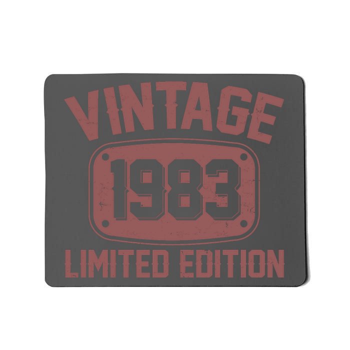 Vintage 1983 Limited Edition 40th Birthday Mousepad