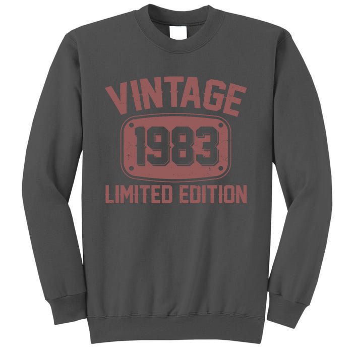 Vintage 1983 Limited Edition 40th Birthday Tall Sweatshirt