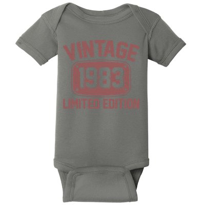Vintage 1983 Limited Edition 40th Birthday Baby Bodysuit