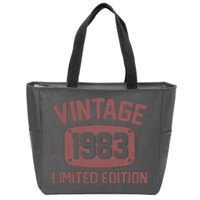 Vintage 1983 Limited Edition 40th Birthday Zip Tote Bag