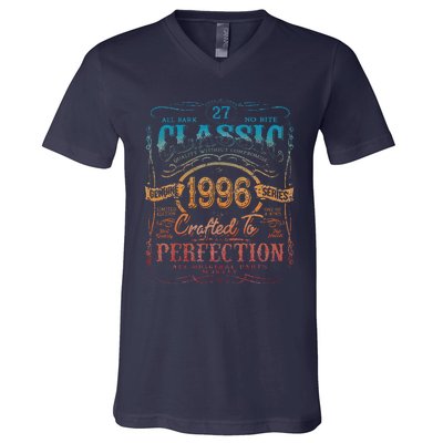 Vintage 1996 Limited Edition 27 Year Old 27th Birthday V-Neck T-Shirt