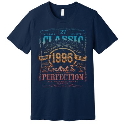 Vintage 1996 Limited Edition 27 Year Old 27th Birthday Premium T-Shirt