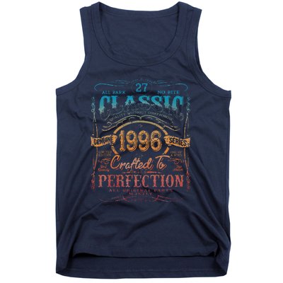 Vintage 1996 Limited Edition 27 Year Old 27th Birthday Tank Top