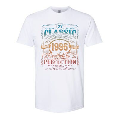 Vintage 1996 Limited Edition 27 Year Old 27th Birthday Softstyle CVC T-Shirt