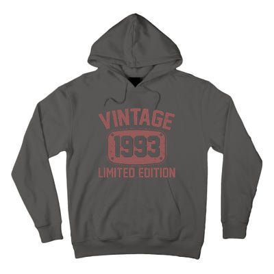 Vintage 1993 Limited Edition 30th Birthday Tall Hoodie