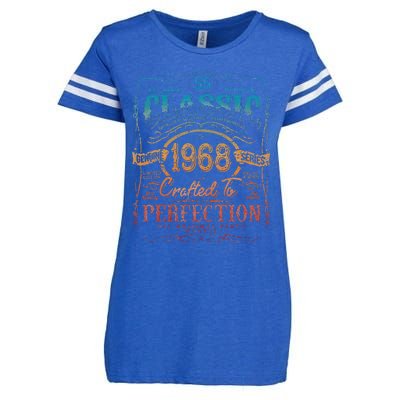 Vintage 1968 Limited Edition 55 Year Old 55th Birthday Cute Enza Ladies Jersey Football T-Shirt