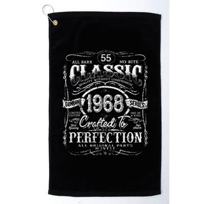 Vintage 1968 Limited Edition 55 Year Old 55th Birthday Love Cute Platinum Collection Golf Towel