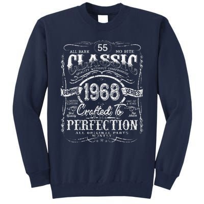 Vintage 1968 Limited Edition 55 Year Old 55th Birthday Love Cute Tall Sweatshirt