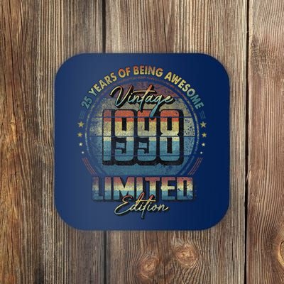 Vintage 1998 Limited Edition 25 Year Old 25th Birthday Cute Coaster