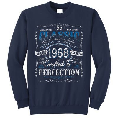 Vintage 1968 Limited Edition 55 Year Old 55th Birthday Love Sweatshirt