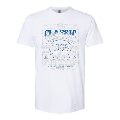 Vintage 1968 Limited Edition 55 Year Old 55th Birthday Love Softstyle CVC T-Shirt