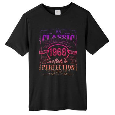 Vintage 1968 Limited Edition 55 Year Old 55th Birthday Tall Fusion ChromaSoft Performance T-Shirt