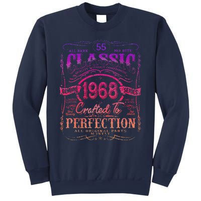 Vintage 1968 Limited Edition 55 Year Old 55th Birthday Sweatshirt