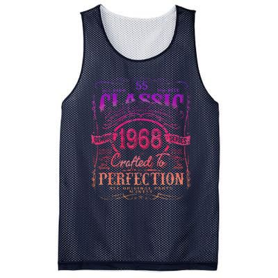 Vintage 1968 Limited Edition 55 Year Old 55th Birthday Mesh Reversible Basketball Jersey Tank