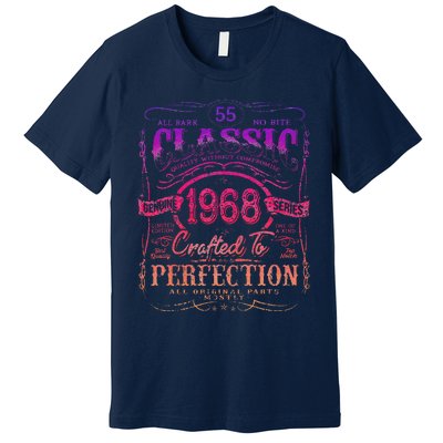 Vintage 1968 Limited Edition 55 Year Old 55th Birthday Premium T-Shirt