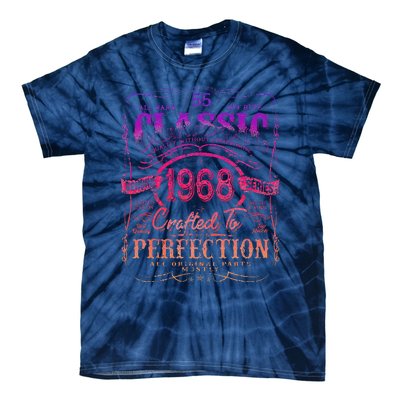 Vintage 1968 Limited Edition 55 Year Old 55th Birthday Tie-Dye T-Shirt