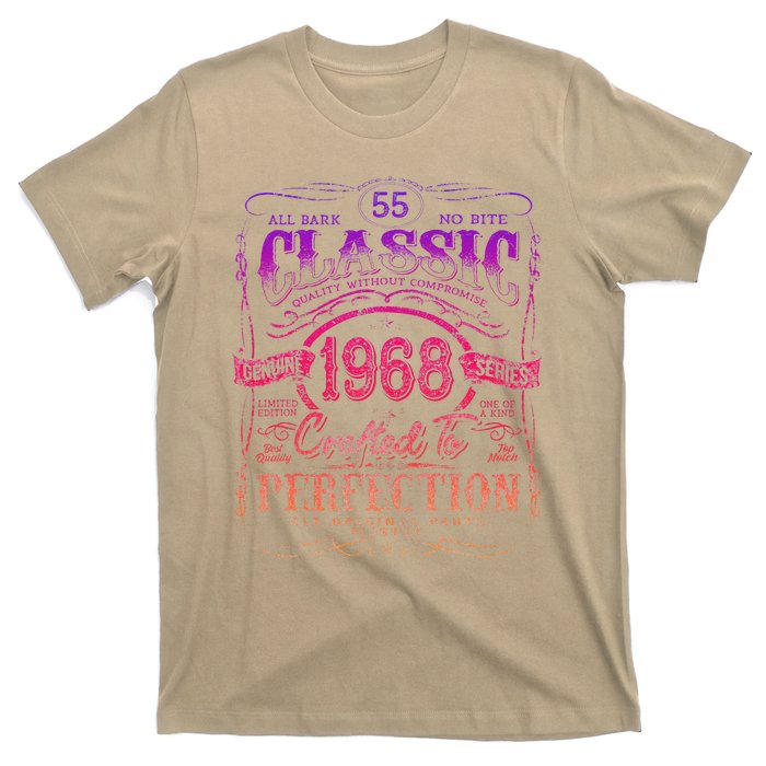 Vintage 1968 Limited Edition 55 Year Old 55th Birthday T-Shirt