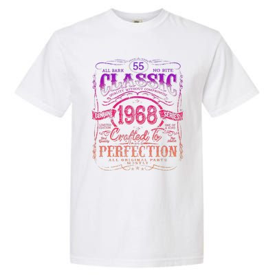 Vintage 1968 Limited Edition 55 Year Old 55th Birthday Garment-Dyed Heavyweight T-Shirt