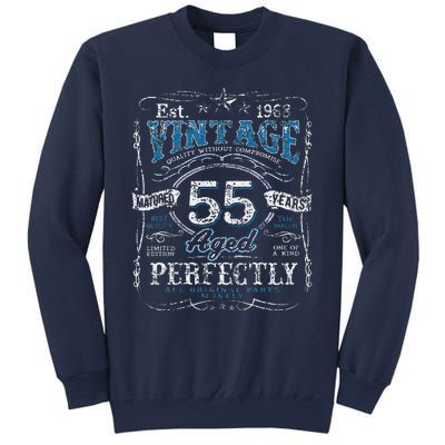 Vintage 1968 Limited Edition 55 Year Old 55th Birthdays Sweatshirt