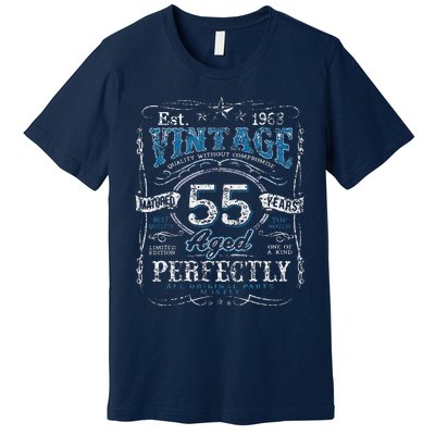 Vintage 1968 Limited Edition 55 Year Old 55th Birthdays Premium T-Shirt